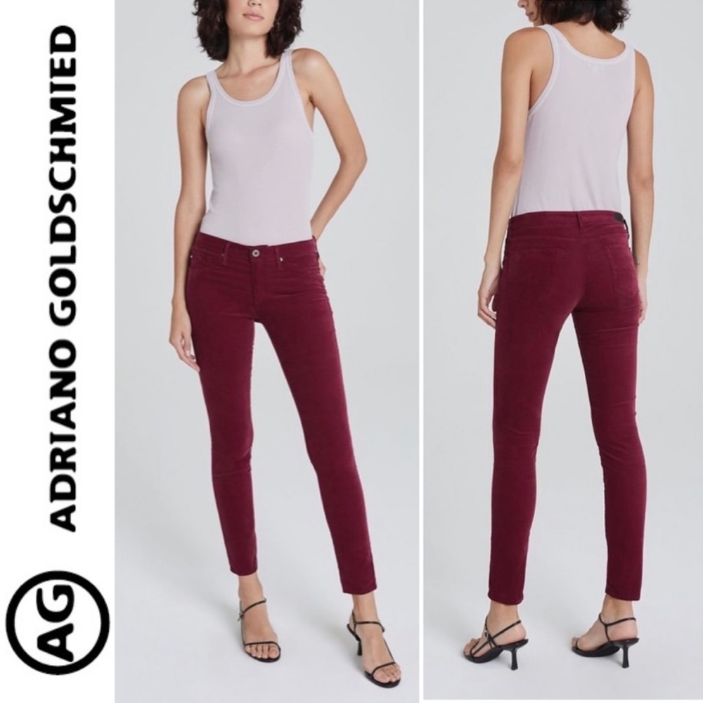 🎉SALE🎉 AG ADRIANO GOLDSCHMIED The Stevie Ankle Slim Straight Leg Jeans - 29R